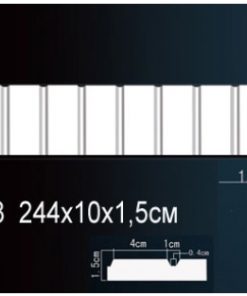 Молдинг Перфект AD358 100х15х2400