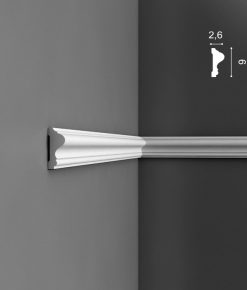 Молдинг Orac Decor P8020 60x26x2000